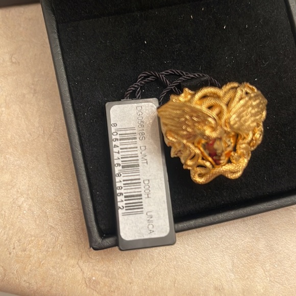 Hot sale 🔥 LA MEDUSA RING - Versace Brand New Ring - Picture 9 of 13